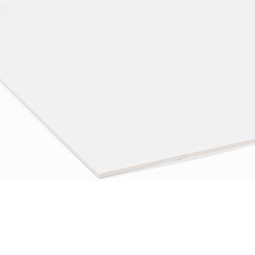 Fixmount Siebdruck Karton 1,3mm stark - DIN A3-10 Stück - beidseitig weiße Glatte Oberfläche