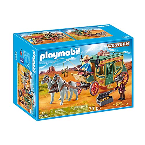 Playmobil Konstruktions-Spielset "Westernkutsche (70013) Western"