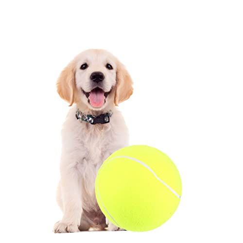 Tennisball für Haustiere Hundespielzeug Ball-Spielzeug für Haustiertraining 24,1 cm großer Haustier-Spielzeug, Mega Jumbo Hunde, Spielzubehör, Spaß, Outdoor-Sport Trainingsspielzeug