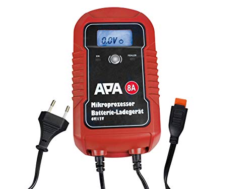 APA 16621 Mikroprozessor Batterie-Ladegerät 6/12 V, 8 A