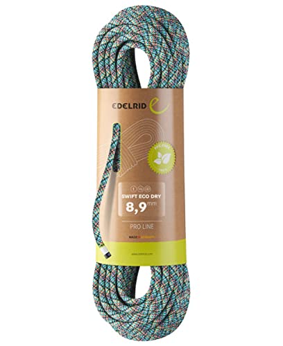 EDELRID Swift Eco Dry Seil 8,9mm 70m Assorted Colours 2020 Kletterseil