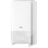 Tork 557500 Doppelrollenspender für Midi Toilettenpapier in Weiß / Tork T6 Hygienischer Toilettenpapierspender im Elevation Design / Hohe Kapazität