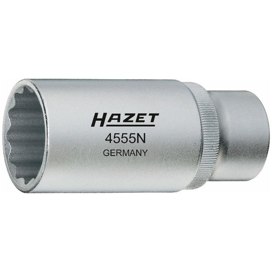 HAZET - Einspritzdüsen-Werkzeug 4555N, 1/2" Vierkant, SW 27mm