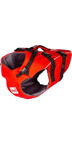 Red Paddle Co - SUP Stand Up Paddle Boarding - Hundekajak Beiboot Segeln PFD Auftriebshilfe für Wassersport - Rot - Wasserdicht