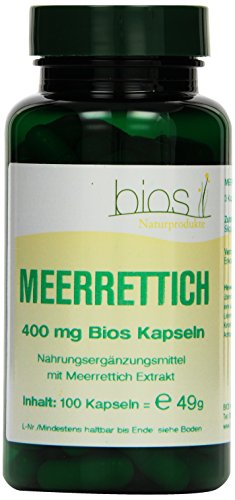 Bios Meerrettich 400 mg, 100 Kapseln, 1er Pack (1 x 49 g)