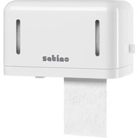 satino by wepa Toilettenpapier-Spender, weiß