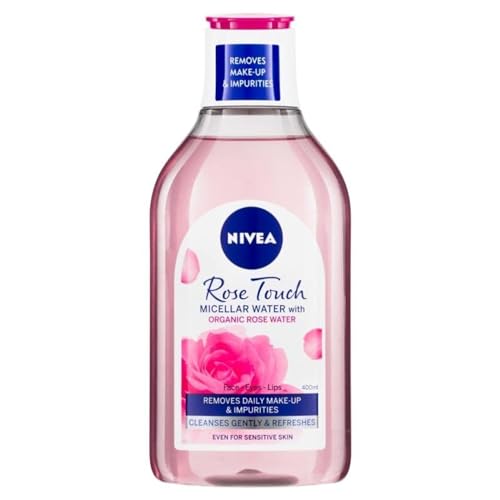 NIVEA Micellar Water Rose Touch, 400ml (PACK OF 2)