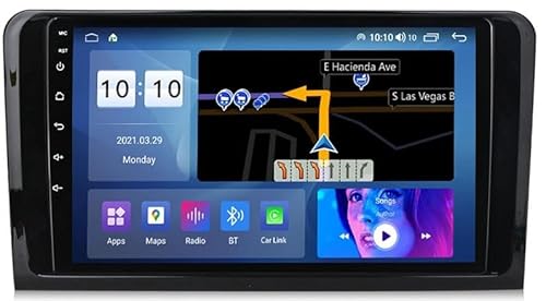 OmurgA Android 12 GPS Navigation Für M-Ercedes Benz M-Class GL-Class, Autoradio 9 Zoll Screen 2-Din Stereo Multimedia Video Player Unterstützung 4G 5G WiFi SWC Carplay M100S 4 core 1+16GB