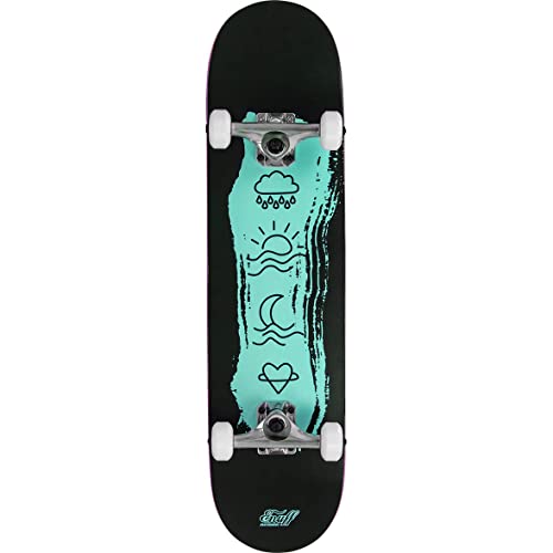 Enuff Skateboards Icon Complete Skateboard, Erwachsene, Unisex, Grün (Grün), 19,9 cm (7,75 Zoll)