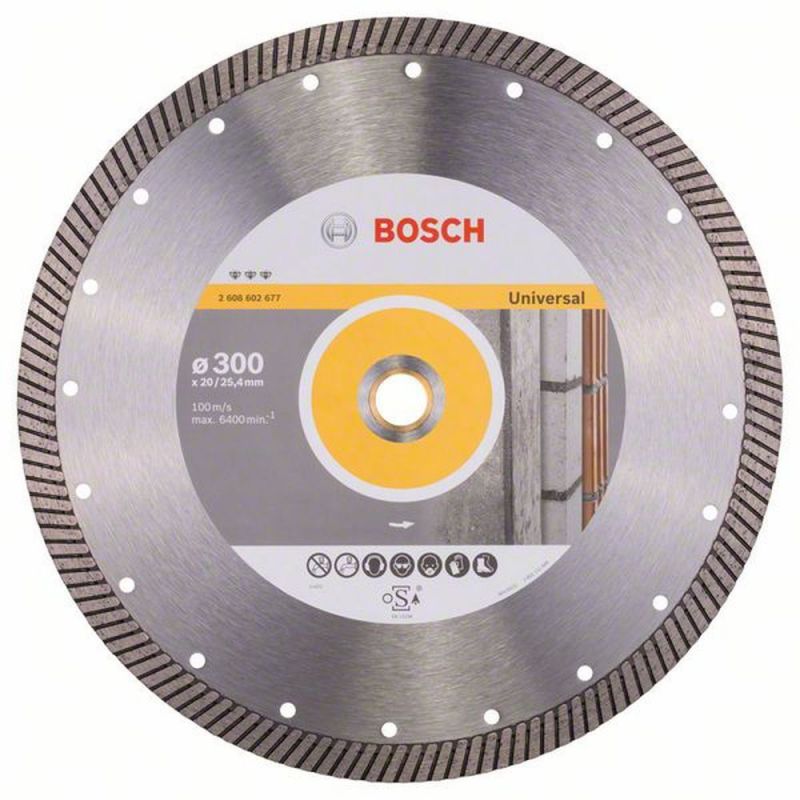 Bosch diamanttrennscheibe best for universal turbo, 350 x 20,00/25,40 x 3,2 x 12 mm