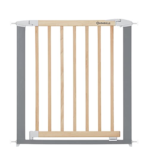 BADABULLE Türschutzgitter Safe & Lock Wood/Metal (73 bis 81,5 cm)