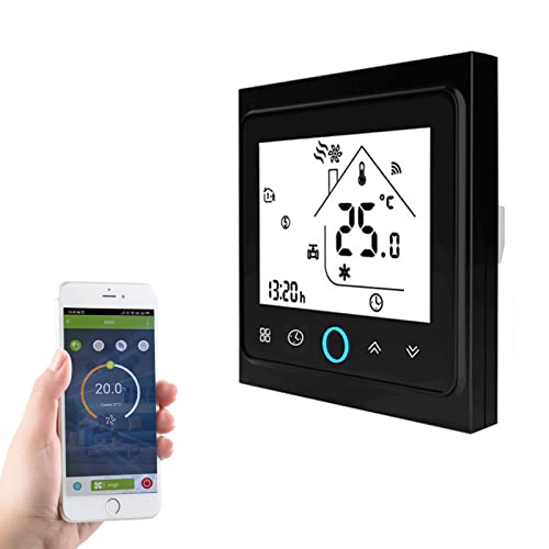 Qiumi Smart WiFi Thermostat Temperaturregler für Fußbodenheizung elektrisch arbeiten mit Amazon Alexa Google Home IFTTT 16A