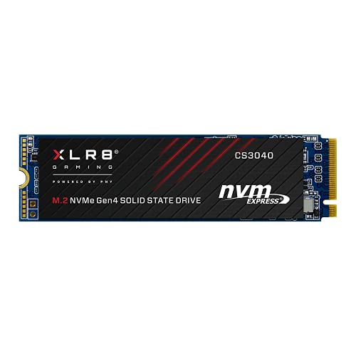 PNY XLR8 CS3040 500 GB M.2 NVMe Gen4 x4 interne Solid State Drive (SSD) - M280CS3040-500-RB