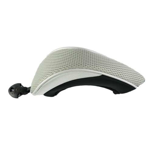 Golfschläger-Schlägerkopfhüllen aus Eisen, Hybrid Utility Headcover, Ersatz-Schutzhülle mit austauschbarem Nummernschild-Set, passend for alle Marken (Color : Grey)