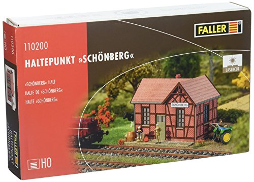 Faller FA110200 Haltepunkt Schönberg Modellbausatz, verschieden
