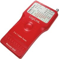 LogiLink Kabeltester 5-in1 mit Remote Einheit - Network Tool/Tester Kit (WZ0014)