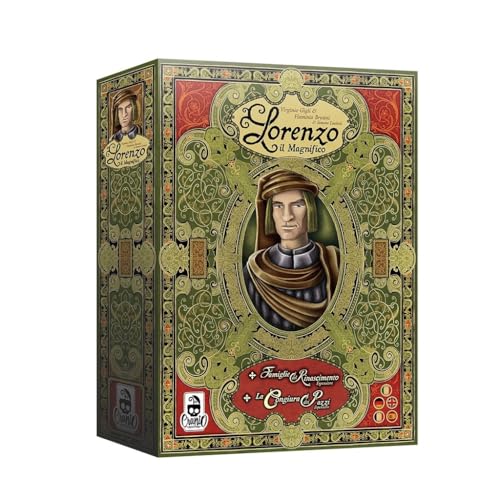 Lorenzo der Prächtige: Deluxe Edition | Cranio Creations | Multilingual | Worker Placement für 2-5 Personen | 12 Jahren