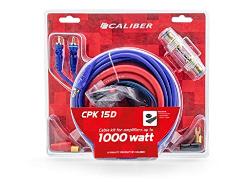 Caliber CPK15D Kabelset für Verstärker, bis 1000 W