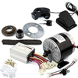 24V36V 350W Motor Kit Electric Gokart Engine System With Gas Pedal Electric Child Bike Conversion Kit DIY Electric 4-wheels Cart (24V pedal kit)