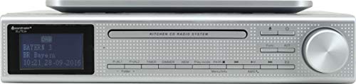 Soundmaster Stereoanlage UR2195SI analog und digital, 6 W, tragbar (DAB+, FM, Player, CD, CD-R, CD-RW, 6 W, LCD), silberfarben
