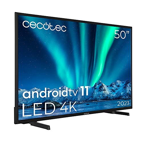 CecotecTVLED 50" Smart TV A Series ALU00050. 4K UHD
