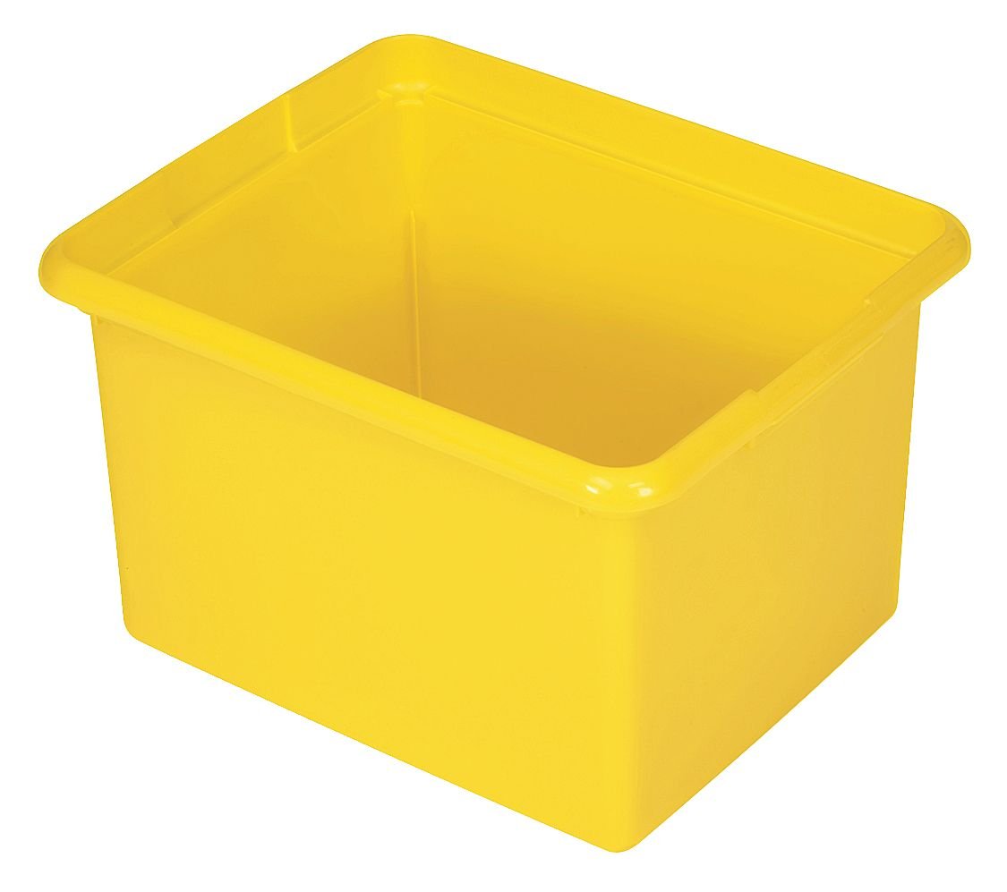 Rubbermaid Commercial Products Polypropylene Organizing Bin - Yellow