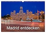 Madrid entdecken (Wandkalender 2023 DIN A3 quer): Auf fotografischer Entdeckungsreise durch die spanische Millionenmetropole (Monatskalender, 14 Seiten ) (CALVENDO Orte)