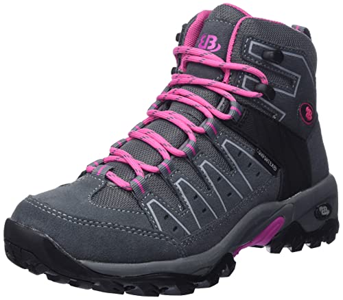 Brütting Damen Mount Pinos High Cross-Laufschuh, anthrazit/pink, 39 EU