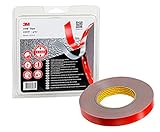 3M VHB 4991F Montage Klebeband doppelseitig - starke und dauerhafte Verbindung von Aluminium, Edelstahl, verzinktem Stahl, Polycarbonat oder ABS - 19mm x 5.5m, Grau, Dicke: 2.3mm (1-er Pack)