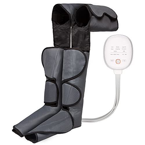 VITALZEN® PRESS Fuß- und Beinmassagegerät - Kompressionsmassage und Thermotherapie, essentielles Beindesign, intuitives und praktisches Bedienfeld