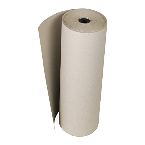 KK Verpackungen 2 Rollen Schrenzpapier mit 75 cm Breit 167 lfm ca 15 KG 120 g/m² Ideales Packpapier