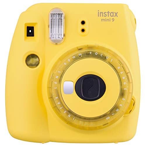 Fujifilm instax Mini 9 Kamera mit Farblinsen, Gelb