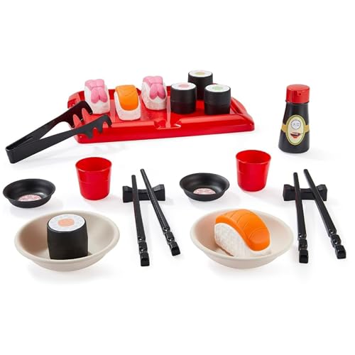Spielzeug Ecoiffier – 2523 – Sushi-Box – Dinette Kinder – Spiel Nachahmung – ab 18 Monaten