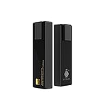 HIDIZS S9 PRO Balanced & Single-Ended Mini HiFi DAC & AMP, 768kHz/32Bit, DSD512 Portable Audio Decoding Amplifier for Android PC with Windows System (Black)