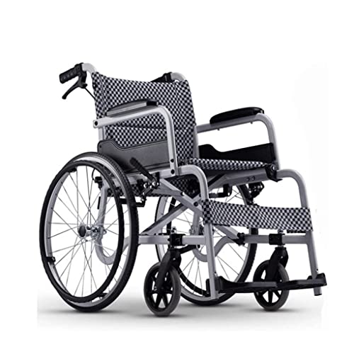 Rollstuhl Faltrollstuhl Transportrollstuhl Ultraleichter Rollstuhl Faltrollstuhl geeignet für ältere und behinderte Menschen Strandrollstuhl
