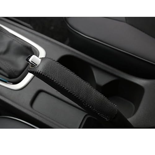 Auto Handbremsen-Abdeckung, für Ford B-MAX C-MAX S-MAX KA Edge Mustang Explorer Rutschfest Griff Protector Innenraum Handbremsgriff SchutzhüLle ZubehöR,B