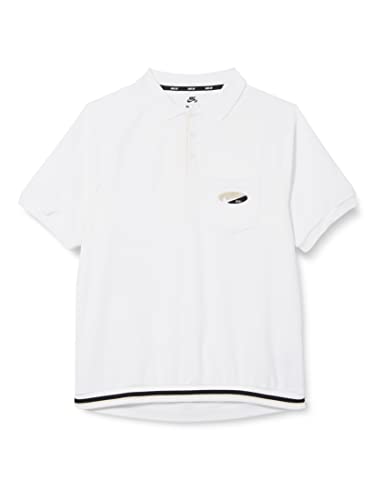 Nike Herren NK SB ON Deck Terry Polo Shirt, White/fossil, XL