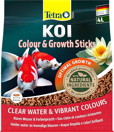 Tetra Pond Koi Sticks Colour & Growth, 4 L
