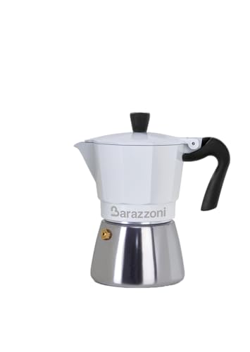 Barazzoni Moka Espressokocher Ibrida 3 TZ-geeignet für Induktionspflanzen, Stahl