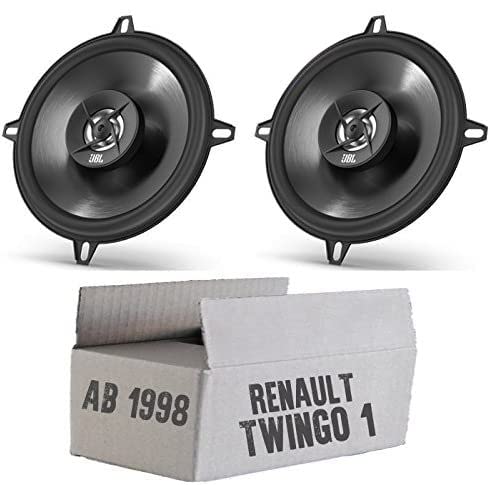 JBL Stage2 524 | 2-Wege | 13cm Koax Lautsprecher - Einbauset für Renault Twingo 1 Phase 2 Front - justSOUND