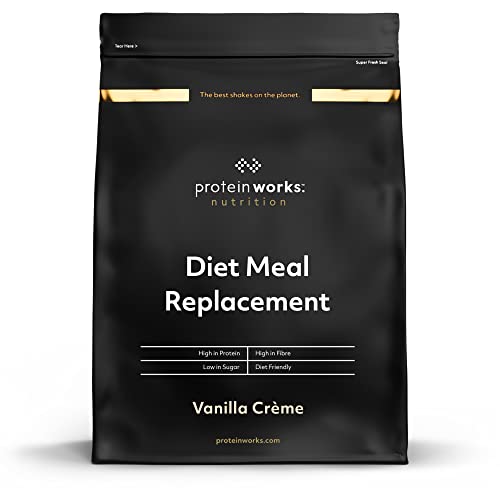 Diet Meal Replacement | Mahlzeitersatz Shake | Nährstoffreich | Vitamine & Mineralstoffe | THE PROTEIN WORKS | Vanillecreme | 2kg