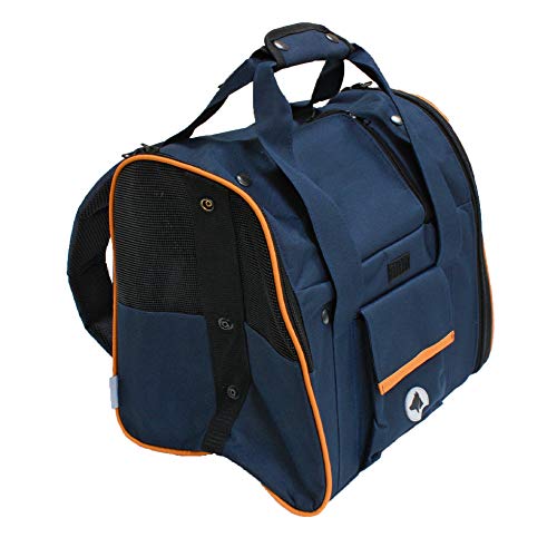 Croci Backpack-car Tasche Scarlett schwarz, Größe 38 x 26 x 31 cm,