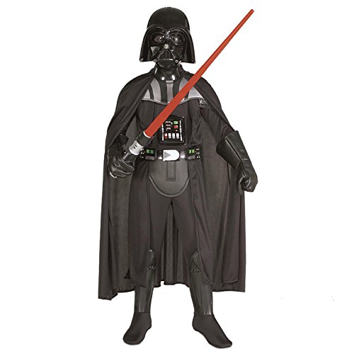 Rubie's Star Wars Deluxe Darth Vader Kostüm für Kinder inkl. Maske, Größe:S