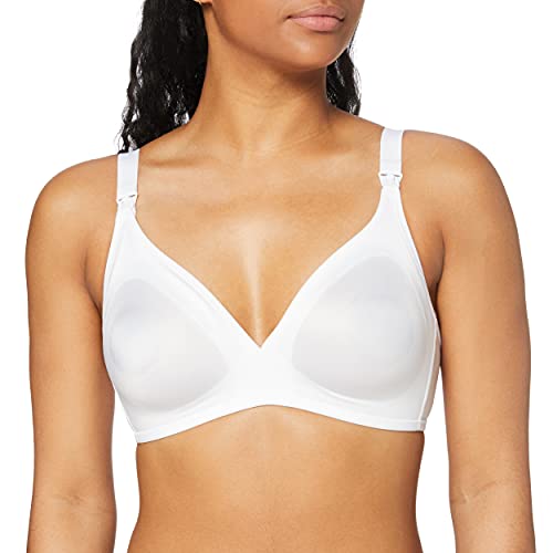 Triumph Damen Bügelloser BH Mamabel Comfort N , Gr. 95D, Weiß (WHITE 03)