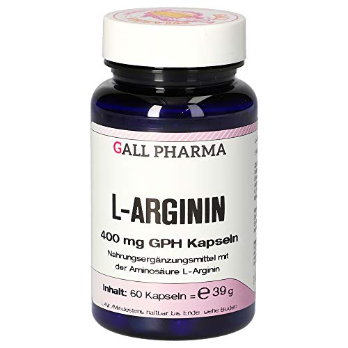Gall Pharma L-Arginin 400 mg GPH Kapseln 60 Stück