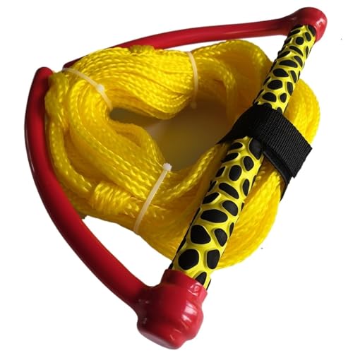 Wasserski-Seil Einhand-Wakeboard-Spezialseil Wasserski-Seil Motoryacht-Schleppseil Rutschfester Griff Surfen Wasserski Wasserski Leine (Color : Picture)