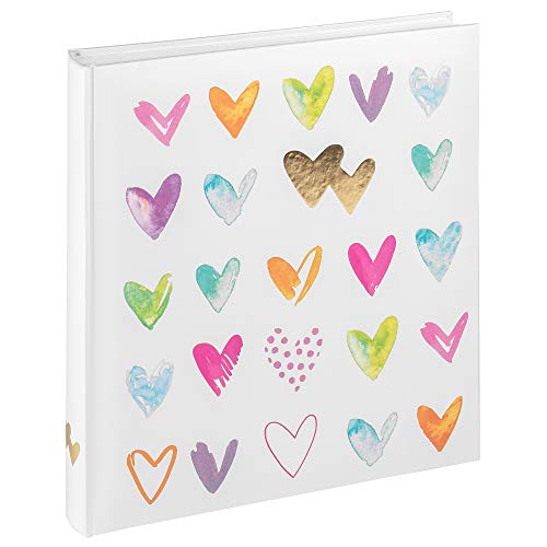 walther design Book of Love Fotoalbum, weiß - bunt, 28 x 30,5 cm