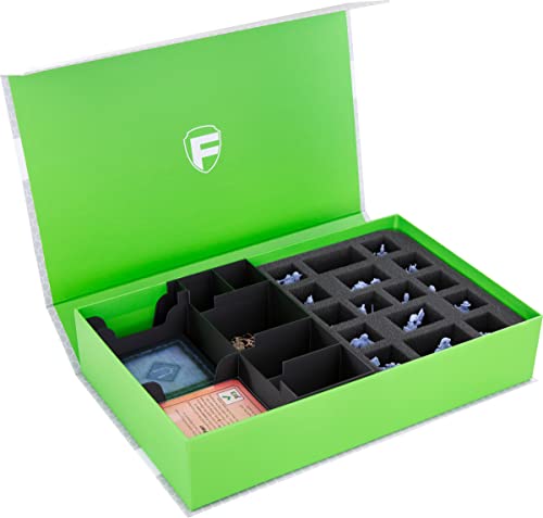 Feldherr Magnetbox grün kompatibel mit Tiny Epic: Dungeons - Grundspiel + Potions and Perils + Storys