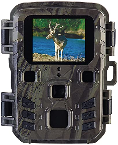 VisorTech Wildtierkamera: Full-HD-Wildkamera mit PIR-Sensor, Nachtsicht, 6 Monate Stand-by, IPX5 (Wildcam)