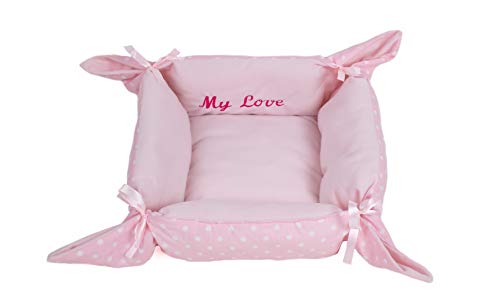 MICHI SC92 My Love Dog Bed Pink M Hundebett